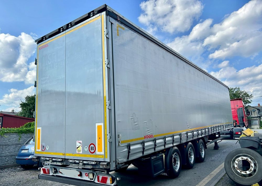 Kögel MEGA 2019 OPONY 80% SAF PODNOSZONA OŚ PODNOSZONY DACH / OD PIERWSZEGO WŁAŚCICIELA - Tentinė puspriekabė: foto 4 Kögel MEGA 2019 OPONY 80% SAF PODNOSZONA OŚ PODNOSZONY DACH / OD PIERWSZEGO WŁAŚCICIELA - Tentinė puspriekabė: foto 4