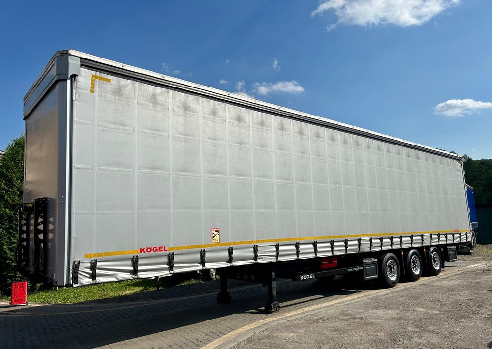 Kögel MEGA 2019 OPONY 80% SAF PODNOSZONA OŚ PODNOSZONY DACH / OD PIERWSZEGO WŁAŚCICIELA - Tentinė puspriekabė: foto 1 Kögel MEGA 2019 OPONY 80% SAF PODNOSZONA OŚ PODNOSZONY DACH / OD PIERWSZEGO WŁAŚCICIELA - Tentinė puspriekabė: foto 1