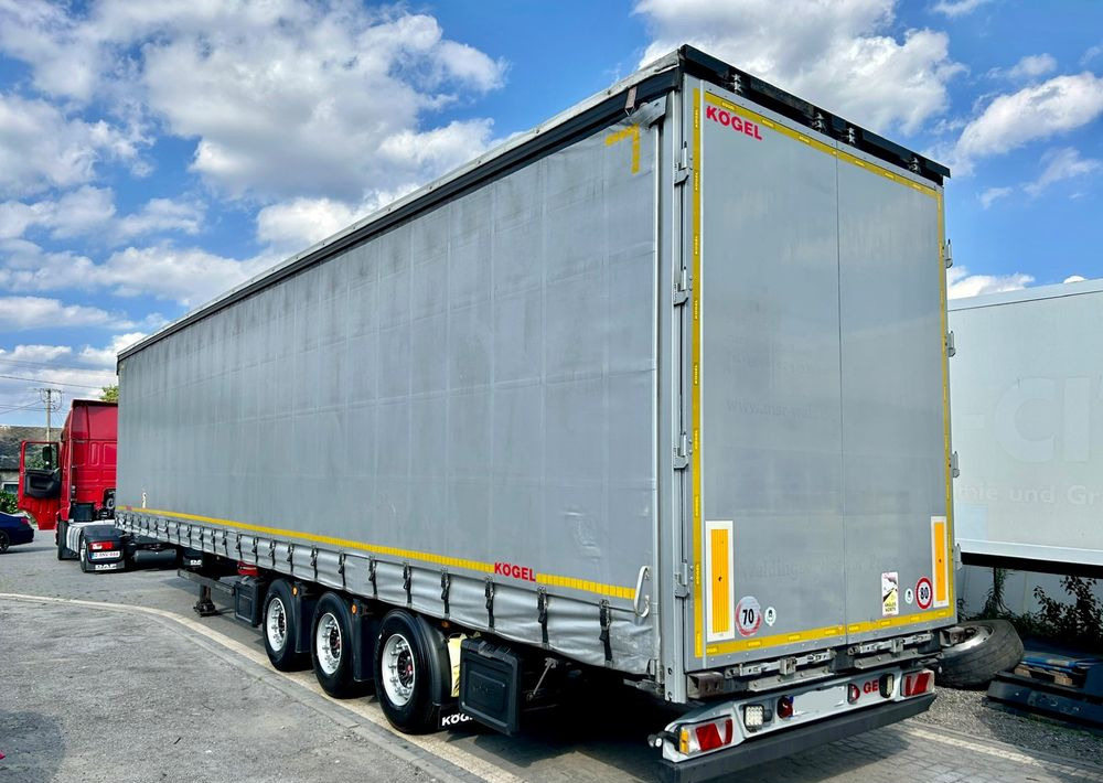 Kögel MEGA 2019 OPONY 80% SAF PODNOSZONA OŚ PODNOSZONY DACH / OD PIERWSZEGO WŁAŚCICIELA - Tentinė puspriekabė: foto 2 Kögel MEGA 2019 OPONY 80% SAF PODNOSZONA OŚ PODNOSZONY DACH / OD PIERWSZEGO WŁAŚCICIELA - Tentinė puspriekabė: foto 2