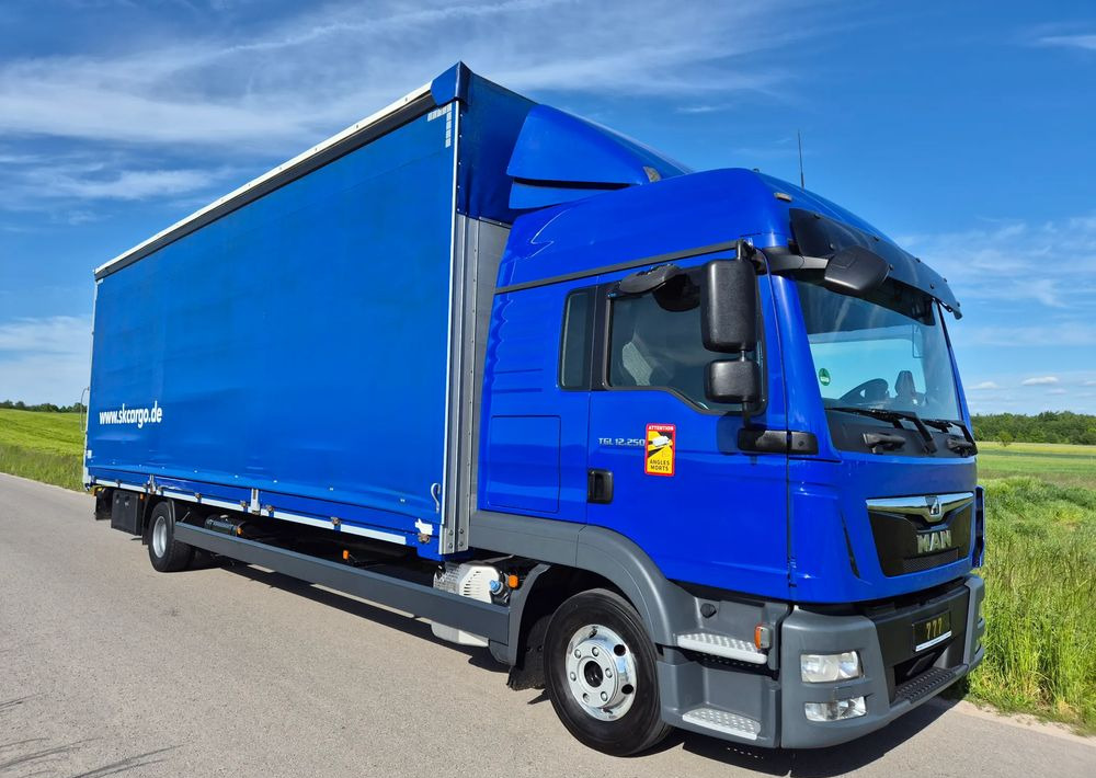 MAN TGL 12.250 2019 BURTO FIRANA + winda 8.4m z Niemiec / TOP STAN / OKAZJA / firanka / automat / - Tentinis sunkvežimis: foto 1 MAN TGL 12.250 2019 BURTO FIRANA + winda 8.4m z Niemiec / TOP STAN / OKAZJA / firanka / automat / - Tentinis sunkvežimis: foto 1