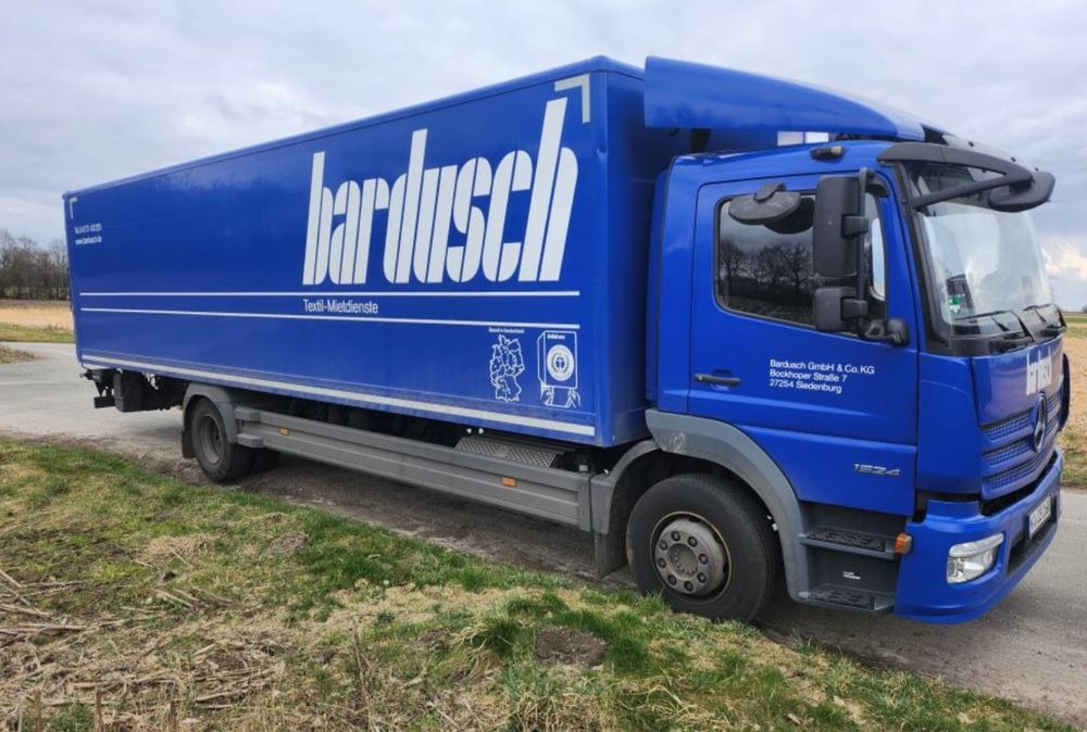 Mercedes-Benz Atego 1524 Z Niemiec TOP 2018 Przód i tył na poduszkach 15t DMC / 7.45m 18 palet TOP STAN - Furgonas sunkvežimis: foto 2 Mercedes-Benz Atego 1524 Z Niemiec TOP 2018 Przód i tył na poduszkach 15t DMC / 7.45m 18 palet TOP STAN - Furgonas sunkvežimis: foto 2