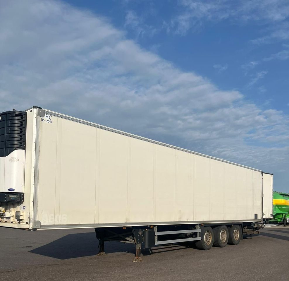 Schmitz Cargobull CARRIER MAXIMA 1300 / WINDA / DOPPEL STOCK / ŚCIANA GRODZIOWA / BELKI / PODNOSZONA OŚ / z Niemiec / TOP STAN 2011/ CARRIER CHŁODNIA CHLODNIA LODÓWKA PODWÓJNY ZAŁADUNEK PIĘTROWA - Refrižeratorius puspriekabė: foto 5 Schmitz Cargobull CARRIER MAXIMA 1300 / WINDA / DOPPEL STOCK / ŚCIANA GRODZIOWA / BELKI / PODNOSZONA OŚ / z Niemiec / TOP STAN 2011/ CARRIER CHŁODNIA CHLODNIA LODÓWKA PODWÓJNY ZAŁADUNEK PIĘTROWA - Refrižeratorius puspriekabė: foto 5