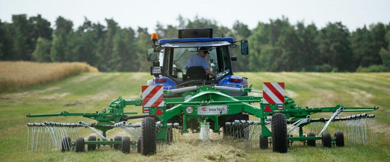 Nauja Šieno grėblys/ Vartytuvas Inter-Tech ZKT - 800m: foto 6