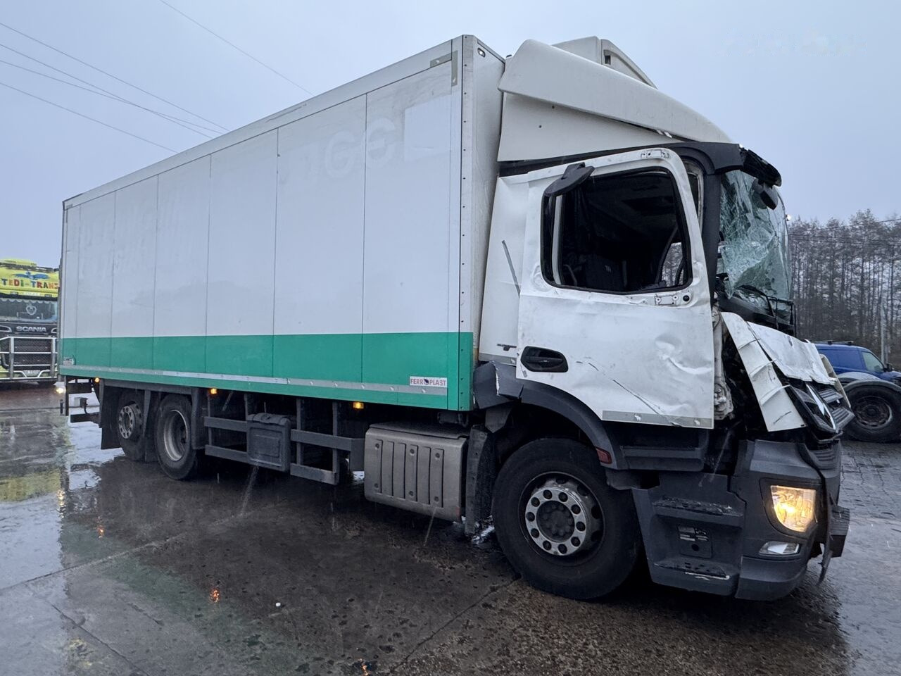 Damaged Mercedes-Benz Actros Antos Arocs - Kabina - Sunkvežimis: foto 3 Damaged Mercedes-Benz Actros Antos Arocs - Kabina - Sunkvežimis: foto 3