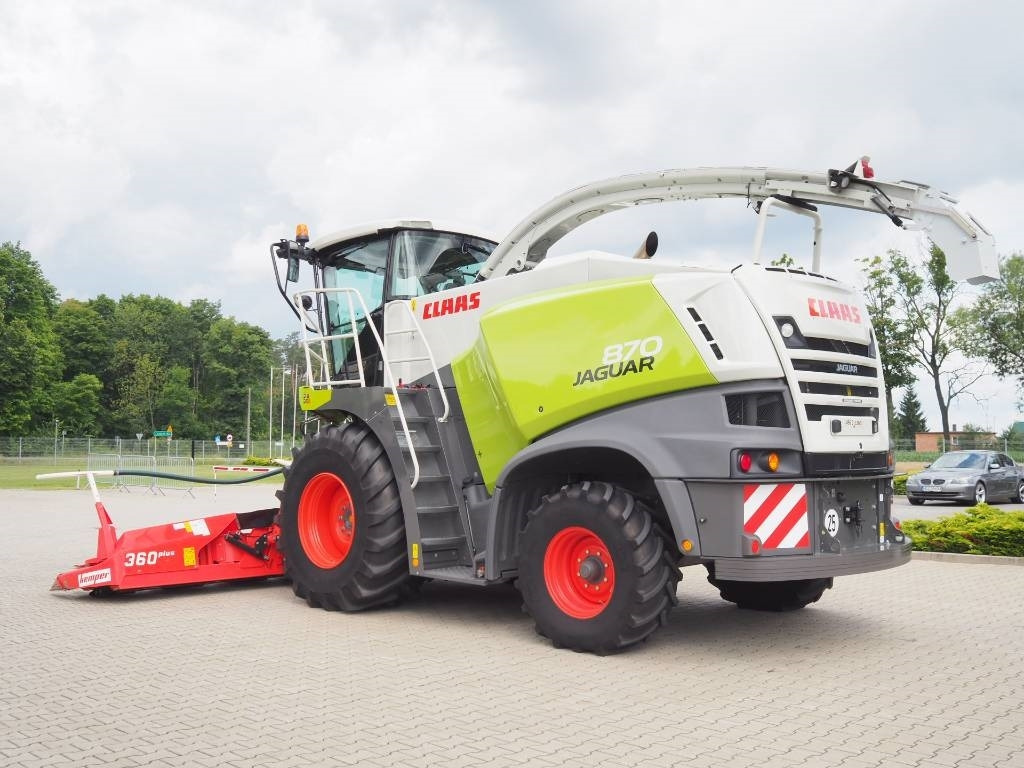 Claas Jaguar 870 + Kemper 360 Plus - Pašarų kombainas: foto 2 Claas Jaguar 870 + Kemper 360 Plus - Pašarų kombainas: foto 2