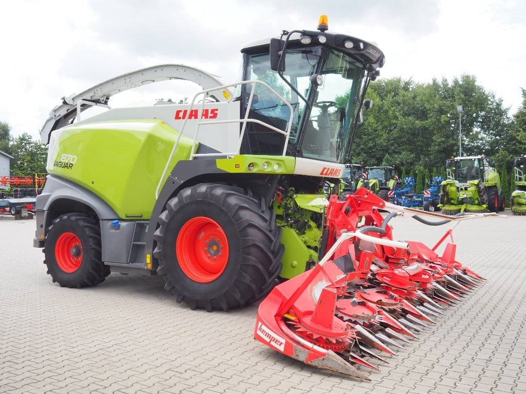 Claas Jaguar 870 + Kemper 360 Plus - Pašarų kombainas: foto 4 Claas Jaguar 870 + Kemper 360 Plus - Pašarų kombainas: foto 4