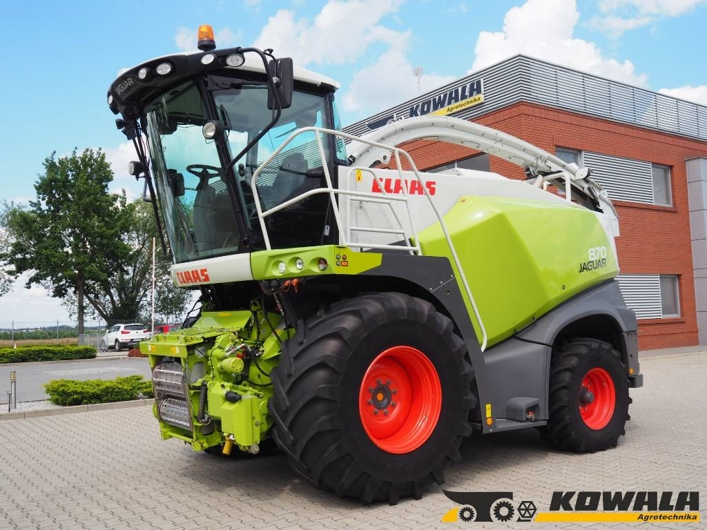 Claas Jaguar 870 - Pašarų kombainas: foto 1 Claas Jaguar 870 - Pašarų kombainas: foto 1
