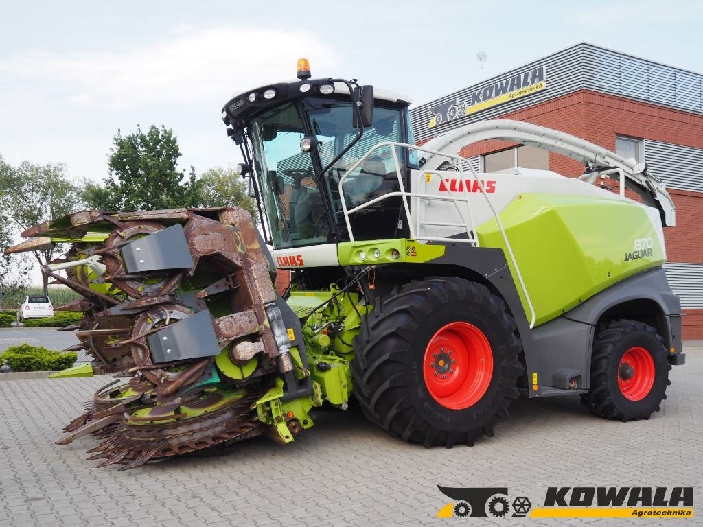Claas Jaguar 870 + Orbis 600 SD - Pašarų kombainas: foto 1 Claas Jaguar 870 + Orbis 600 SD - Pašarų kombainas: foto 1