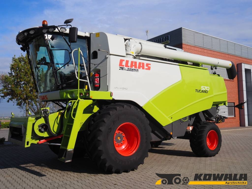 Claas Tucano 570 GPS + V770 - Derliaus nuėmimo kombainas: foto 1 Claas Tucano 570 GPS + V770 - Derliaus nuėmimo kombainas: foto 1