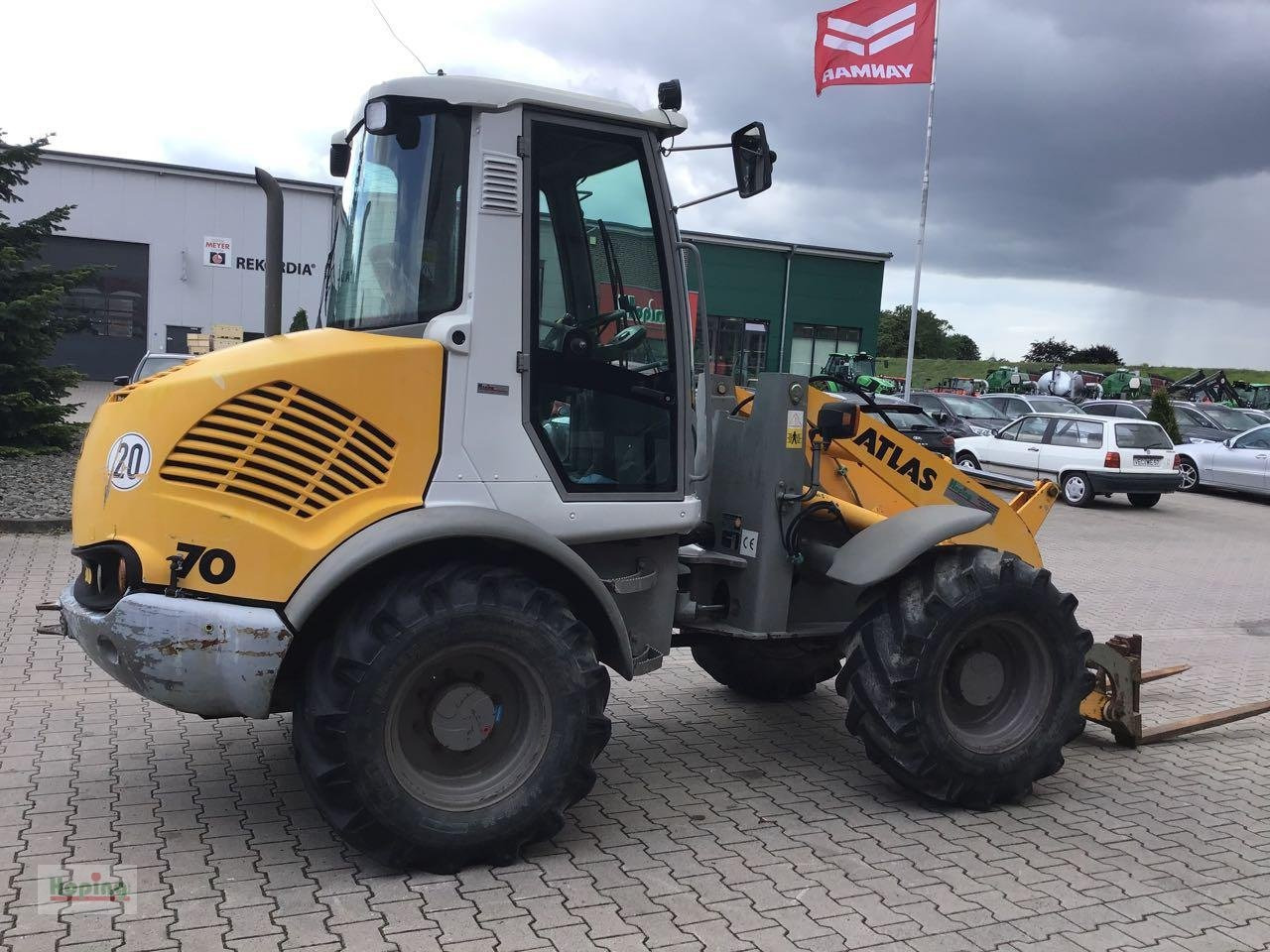 Atlas 70 - Traktorius - frontalinis krautuvas: foto 5 Atlas 70 - Traktorius - frontalinis krautuvas: foto 5