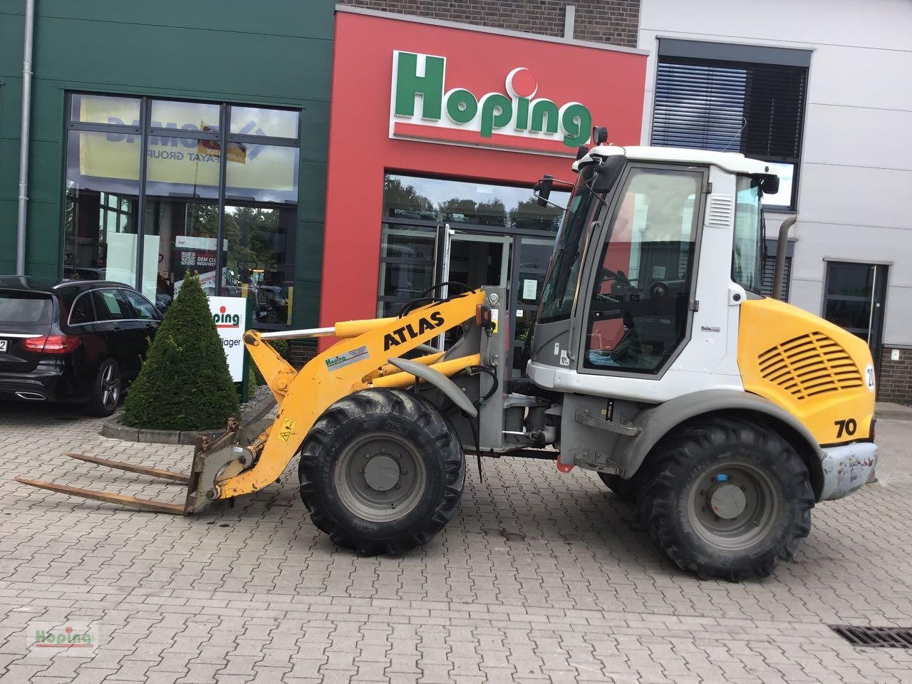 Atlas 70 - Traktorius - frontalinis krautuvas: foto 1 Atlas 70 - Traktorius - frontalinis krautuvas: foto 1