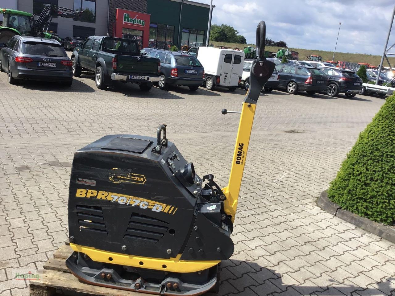 Bomag BPR 70/70 D/E - Tankinimo plokštė: foto 4 Bomag BPR 70/70 D/E - Tankinimo plokštė: foto 4