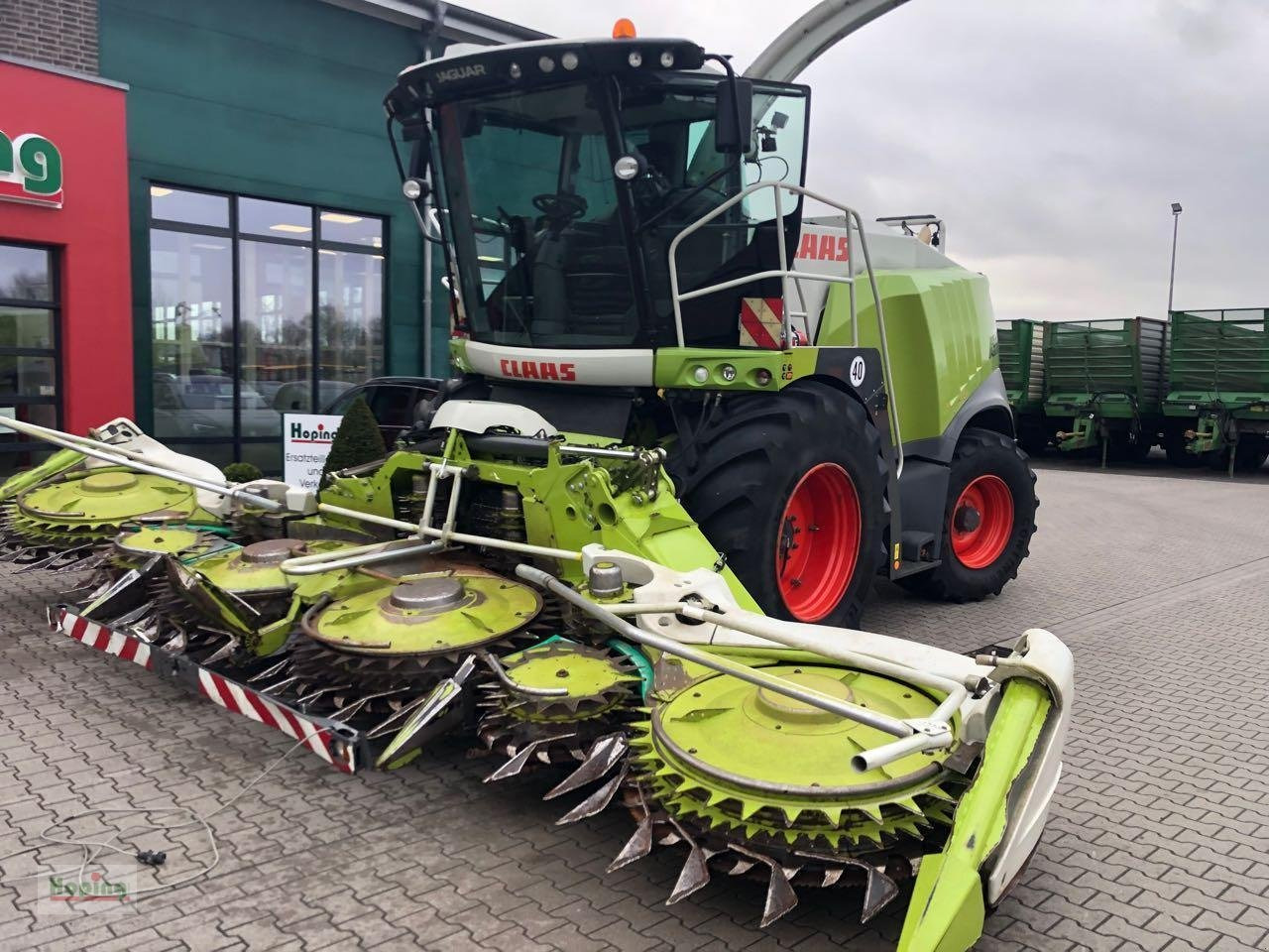 CLAAS 950 Jaguar - Pašarų kombainas: foto 2 CLAAS 950 Jaguar - Pašarų kombainas: foto 2