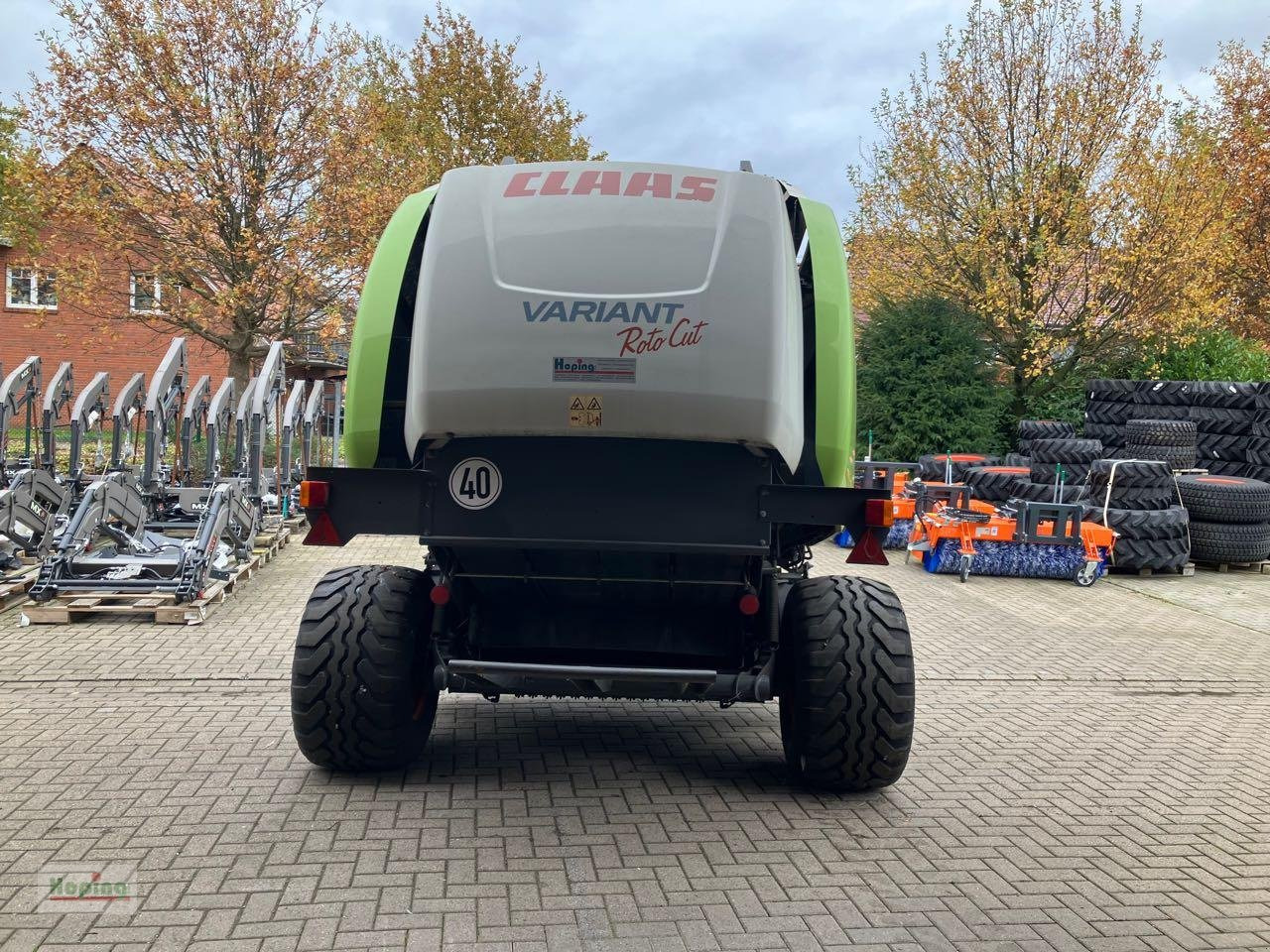 CLAAS Variant 385 - Ruloninis presas: foto 3 CLAAS Variant 385 - Ruloninis presas: foto 3