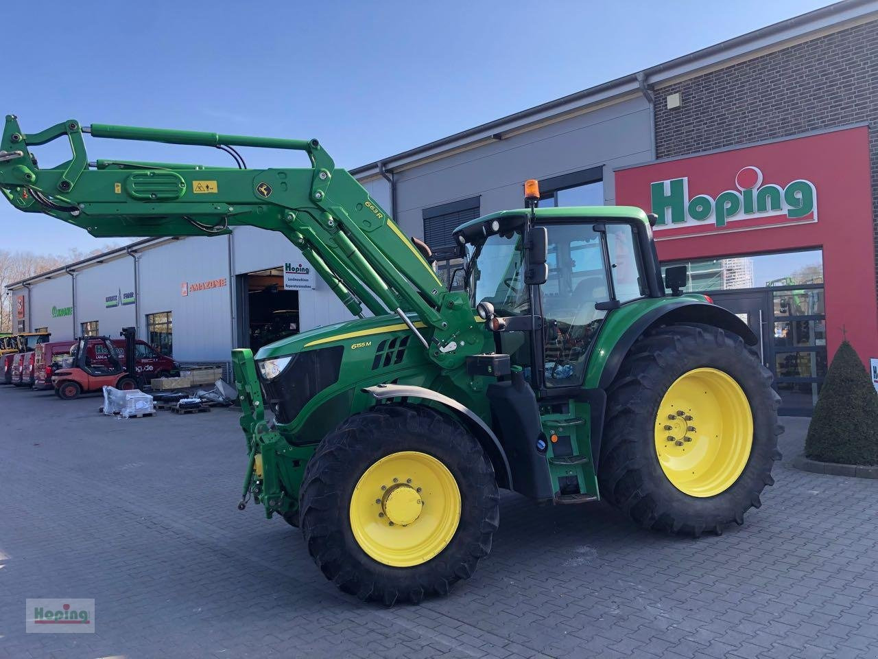 John Deere 6155 M - Traktorius: foto 1 John Deere 6155 M - Traktorius: foto 1