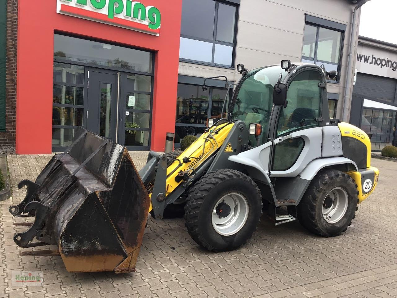 Kramer Allrad 280 - Ratinis krautuvas: foto 2 Kramer Allrad 280 - Ratinis krautuvas: foto 2