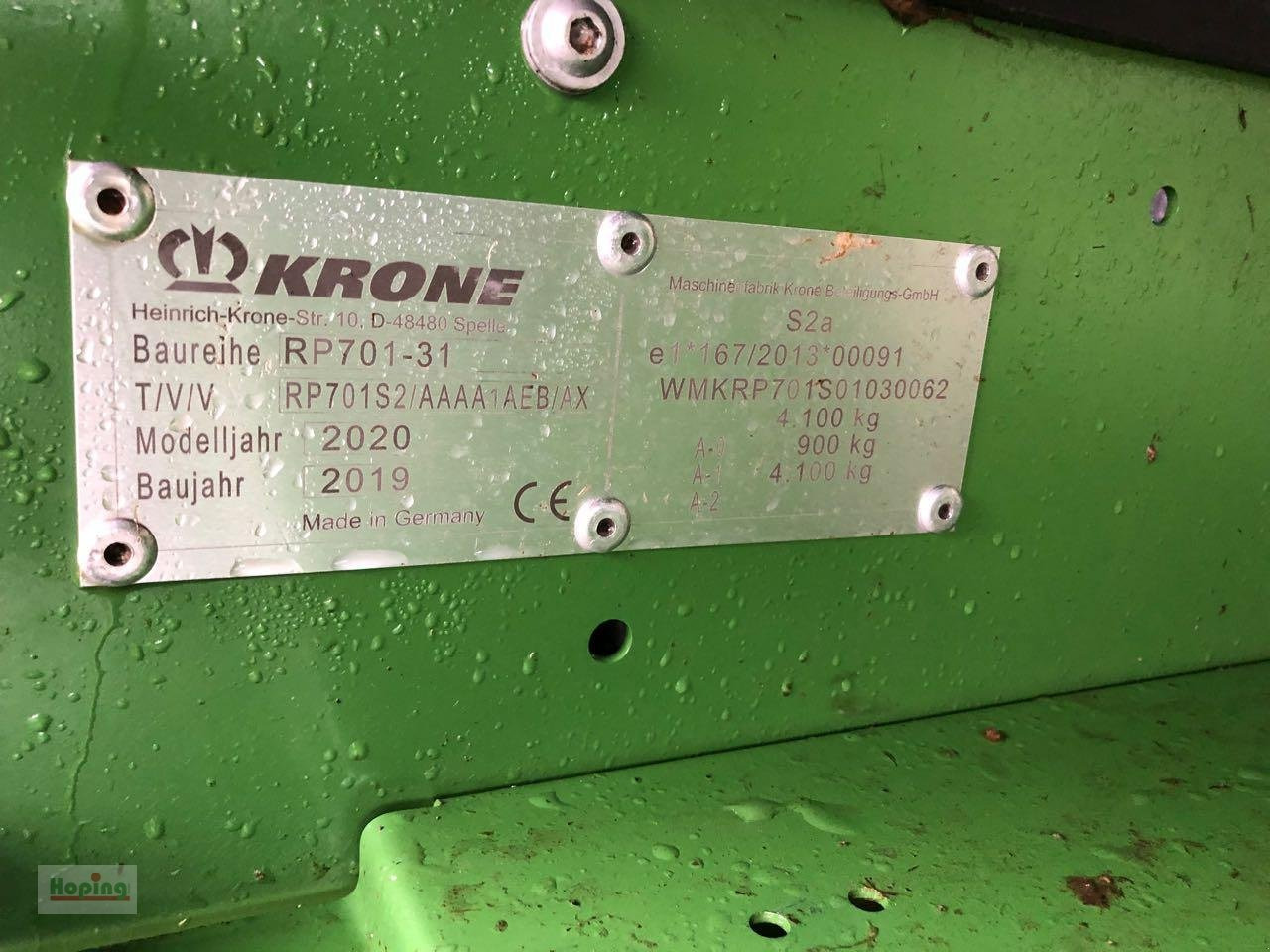 Krone Comprima V 150 XC - Ruloninis presas: foto 3 Krone Comprima V 150 XC - Ruloninis presas: foto 3