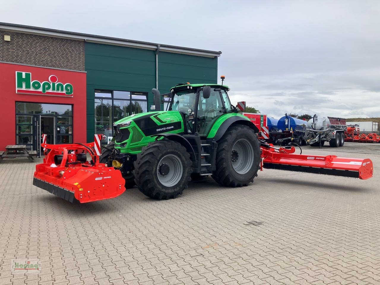 Maschio Butterfly-Mulcher Delta 830 und Front-Mulcher Bufalo 280 - Žolės smulkintuvas/ Mulčeris: foto 1 Maschio Butterfly-Mulcher Delta 830 und Front-Mulcher Bufalo 280 - Žolės smulkintuvas/ Mulčeris: foto 1