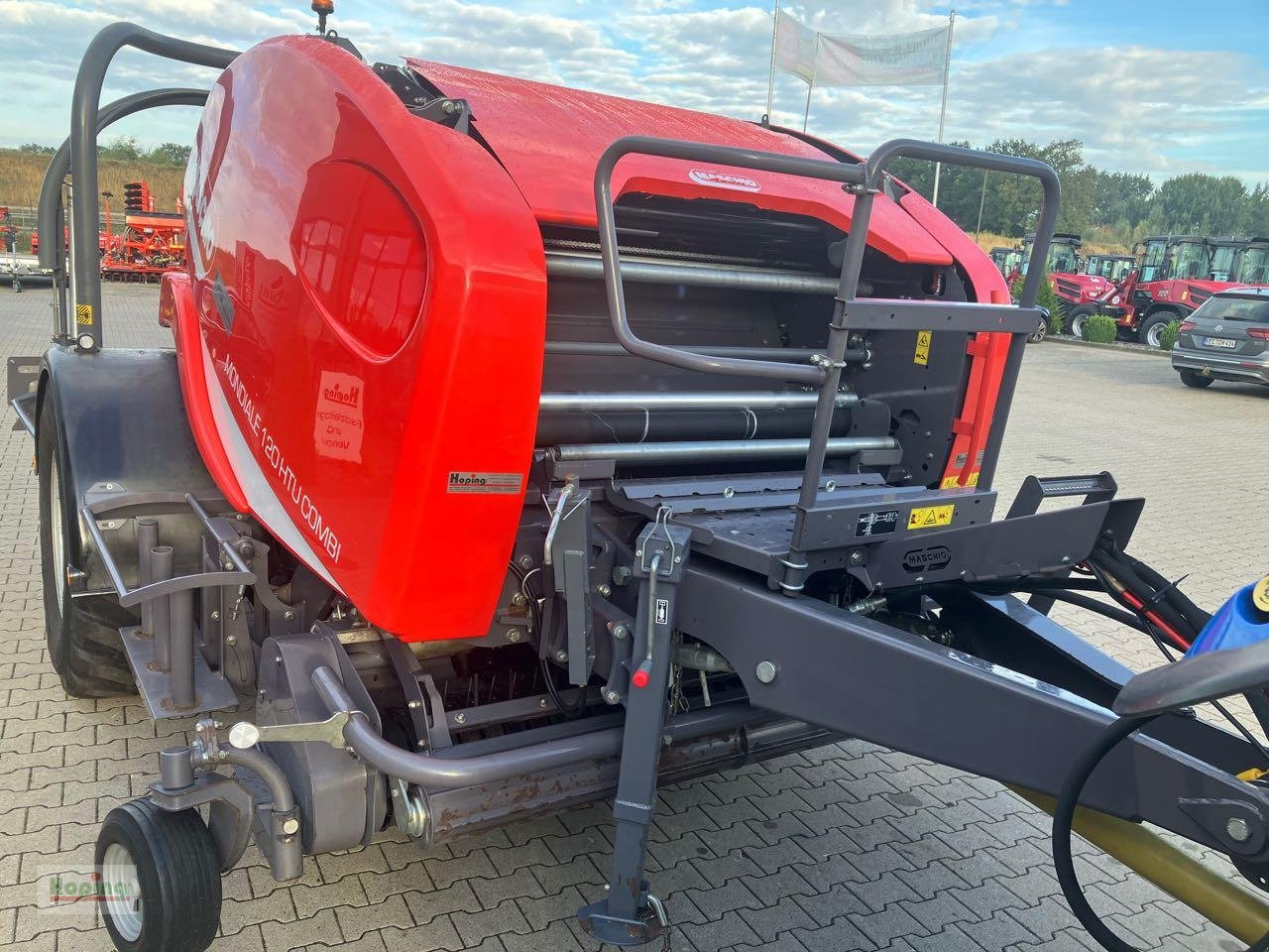 Maschio Mondiale 120 Combi H - Ruloninis presas, Vyniotuvas: foto 5 Maschio Mondiale 120 Combi H - Ruloninis presas, Vyniotuvas: foto 5