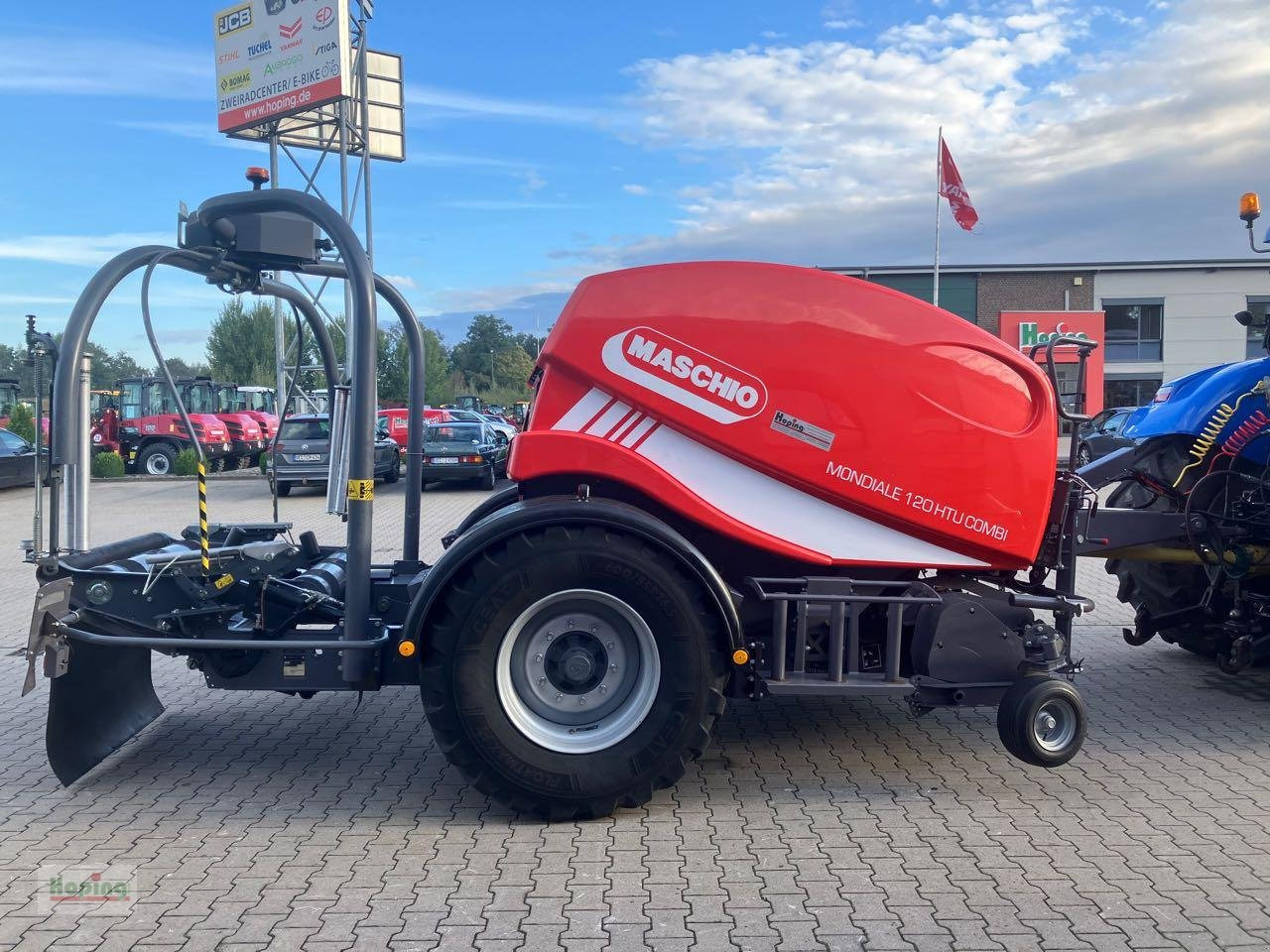 Maschio Mondiale 120 Combi H - Ruloninis presas, Vyniotuvas: foto 4 Maschio Mondiale 120 Combi H - Ruloninis presas, Vyniotuvas: foto 4