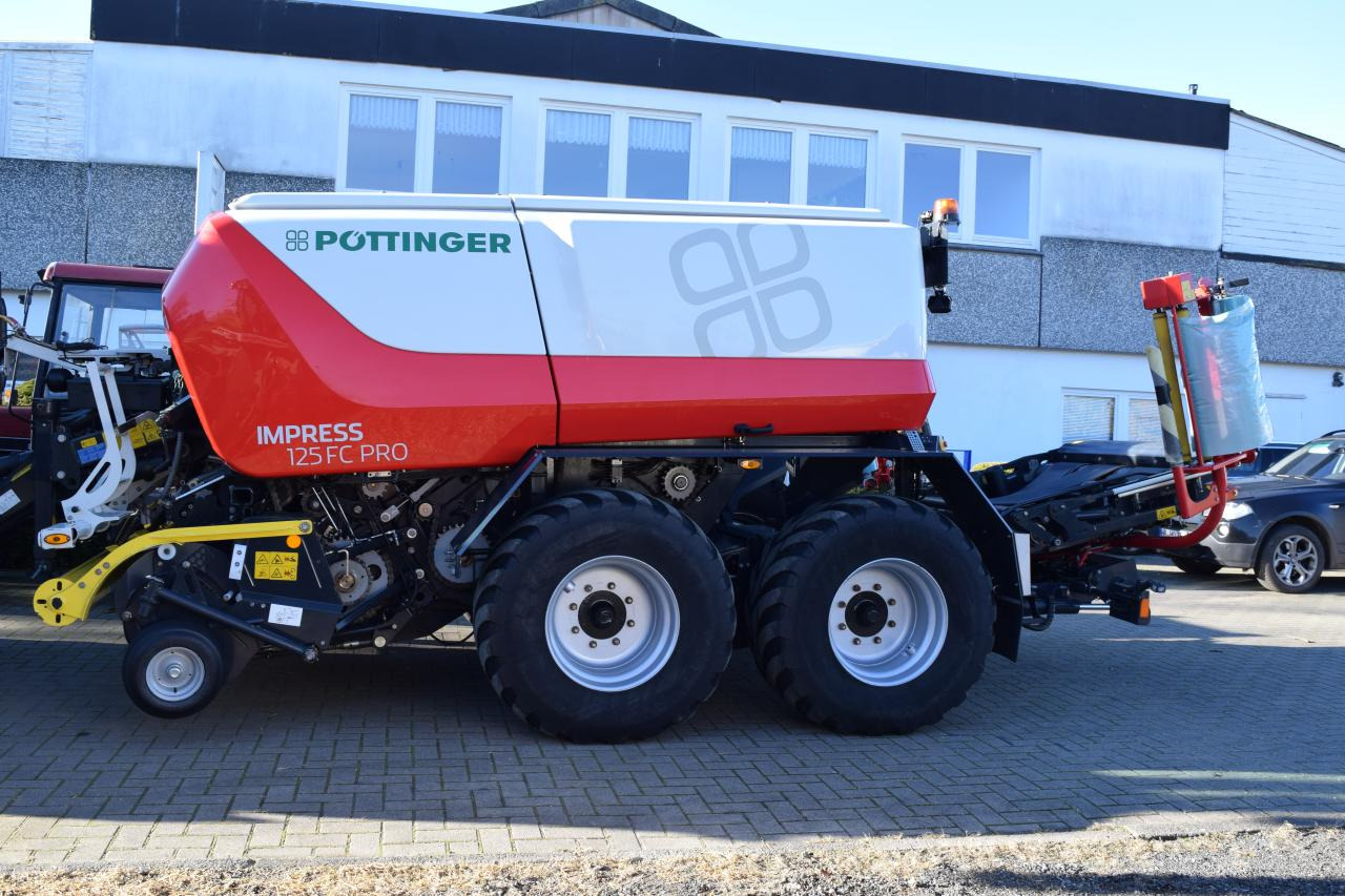 Pöttinger Impress 125 FC Pro *Press-Wickelkombinationen* - Ruloninis presas: foto 2 Pöttinger Impress 125 FC Pro *Press-Wickelkombinationen* - Ruloninis presas: foto 2