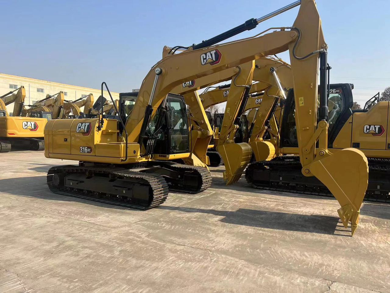 CATERPILLAR 316GC - Vikšrinis ekskavatorius: foto 4 CATERPILLAR 316GC - Vikšrinis ekskavatorius: foto 4