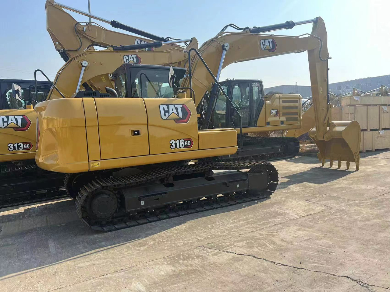 CATERPILLAR 316GC - Vikšrinis ekskavatorius: foto 2 CATERPILLAR 316GC - Vikšrinis ekskavatorius: foto 2
