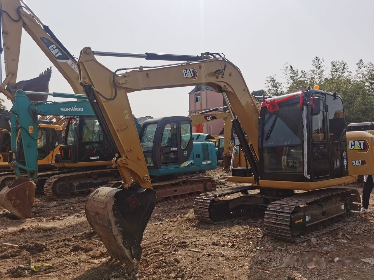 Caterpillar 307E2 - Vikšrinis ekskavatorius: foto 3 Caterpillar 307E2 - Vikšrinis ekskavatorius: foto 3
