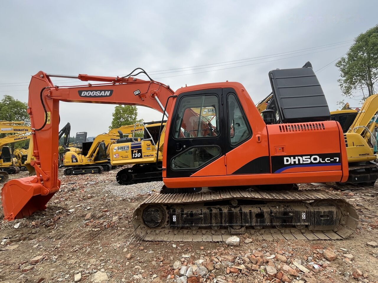 Doosan DH150LC-7 - Vikšrinis ekskavatorius: foto 5 Doosan DH150LC-7 - Vikšrinis ekskavatorius: foto 5