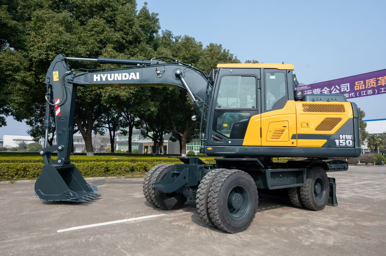 Nauja Ratinis ekskavatorius HYUNDAI HW150: foto 9