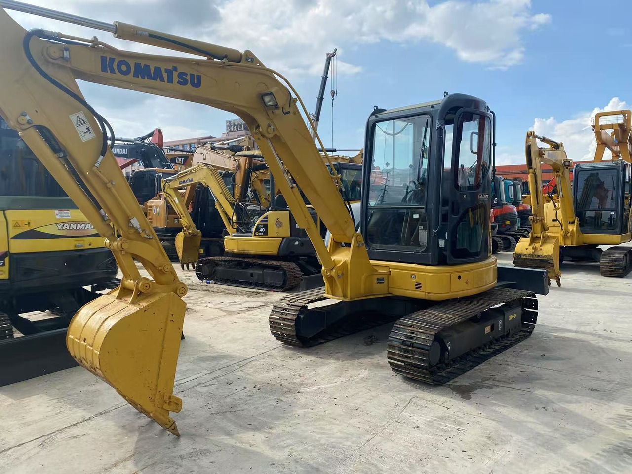 KOMATSU PC55MR - Mini ekskavatorius: foto 4 KOMATSU PC55MR - Mini ekskavatorius: foto 4