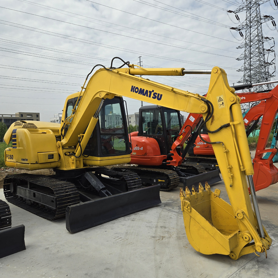 KOMATSU PC60 - Mini ekskavatorius: foto 5 KOMATSU PC60 - Mini ekskavatorius: foto 5