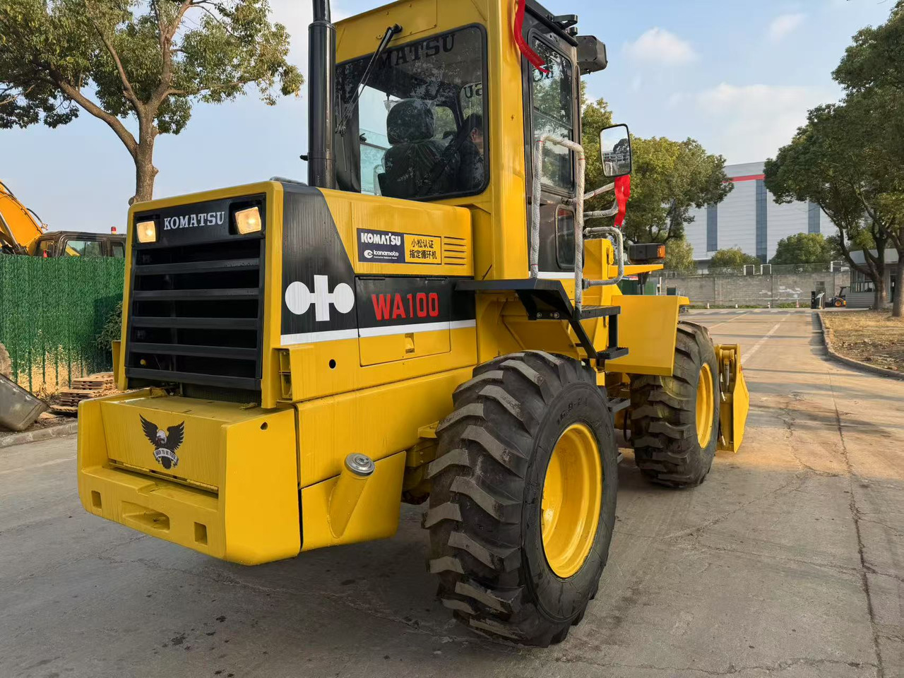 Ratinis krautuvas KOMATSU WA100-1: foto 7