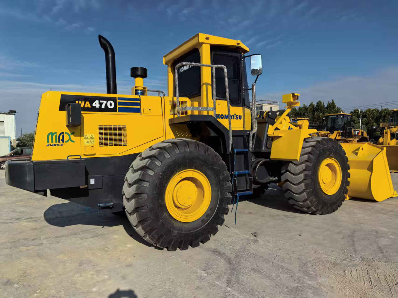 KOMATSU WA470 - Ratinis krautuvas: foto 1 KOMATSU WA470 - Ratinis krautuvas: foto 1