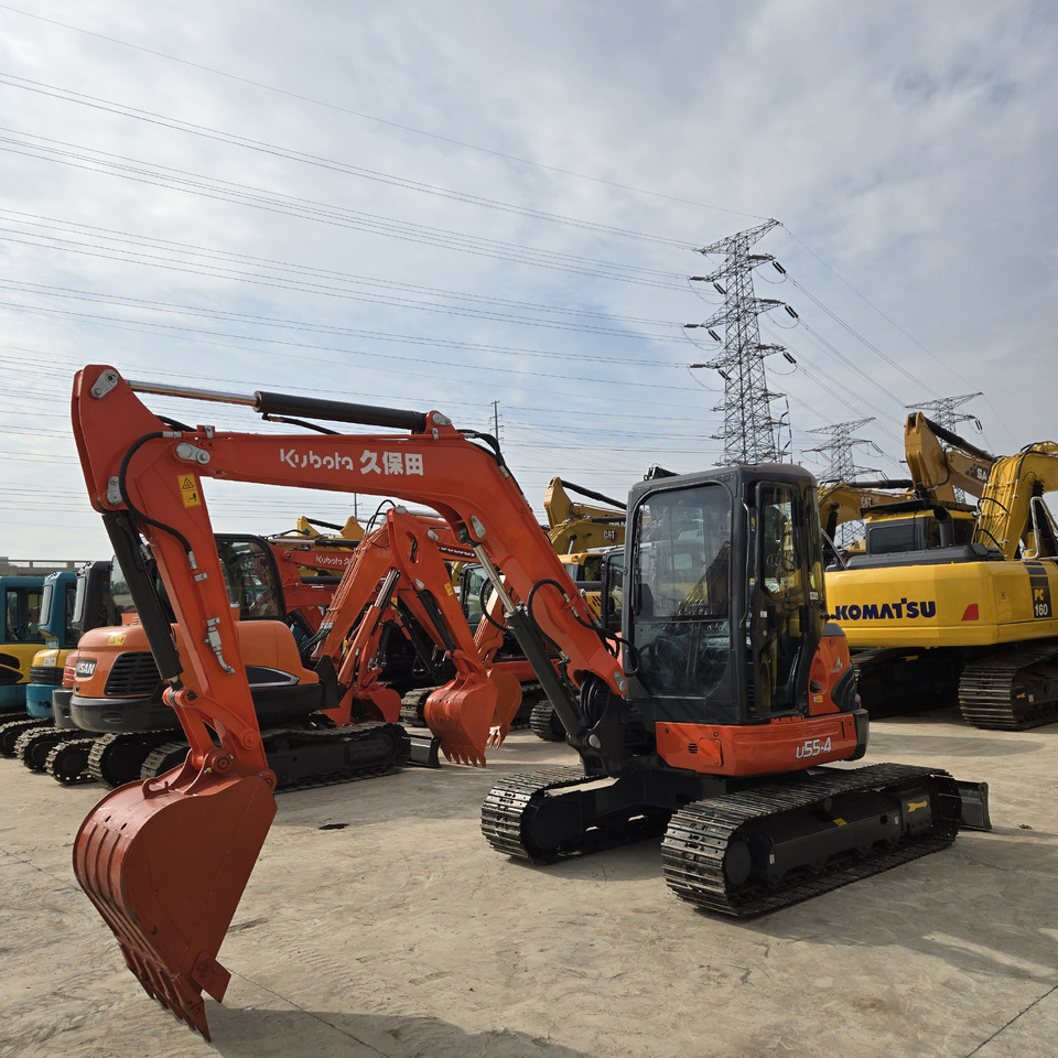 KUBOTA U55-4 - Mini ekskavatorius: foto 4 KUBOTA U55-4 - Mini ekskavatorius: foto 4