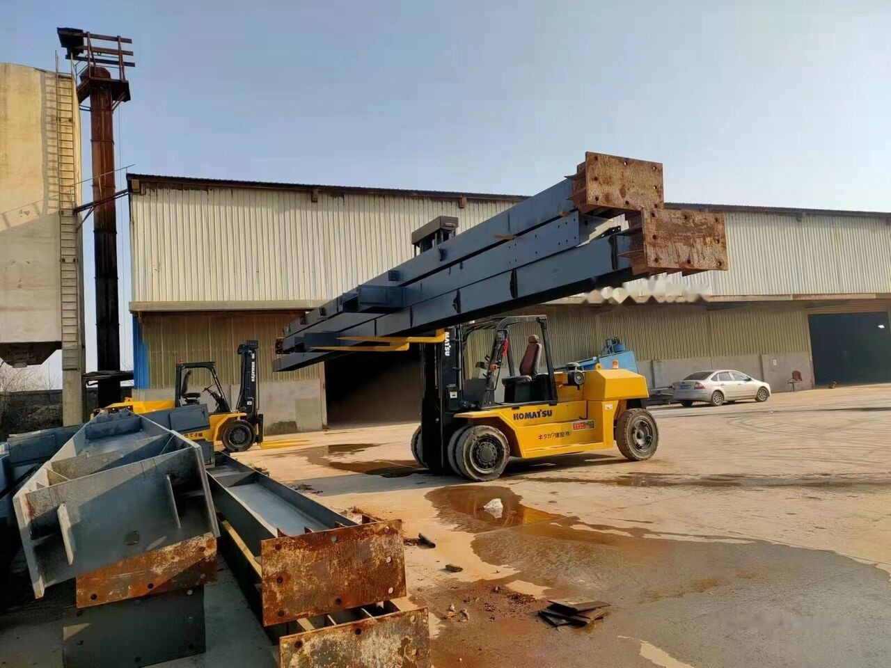 Komatsu FD150 - Dyzelinis krautuvas: foto 1 Komatsu FD150 - Dyzelinis krautuvas: foto 1