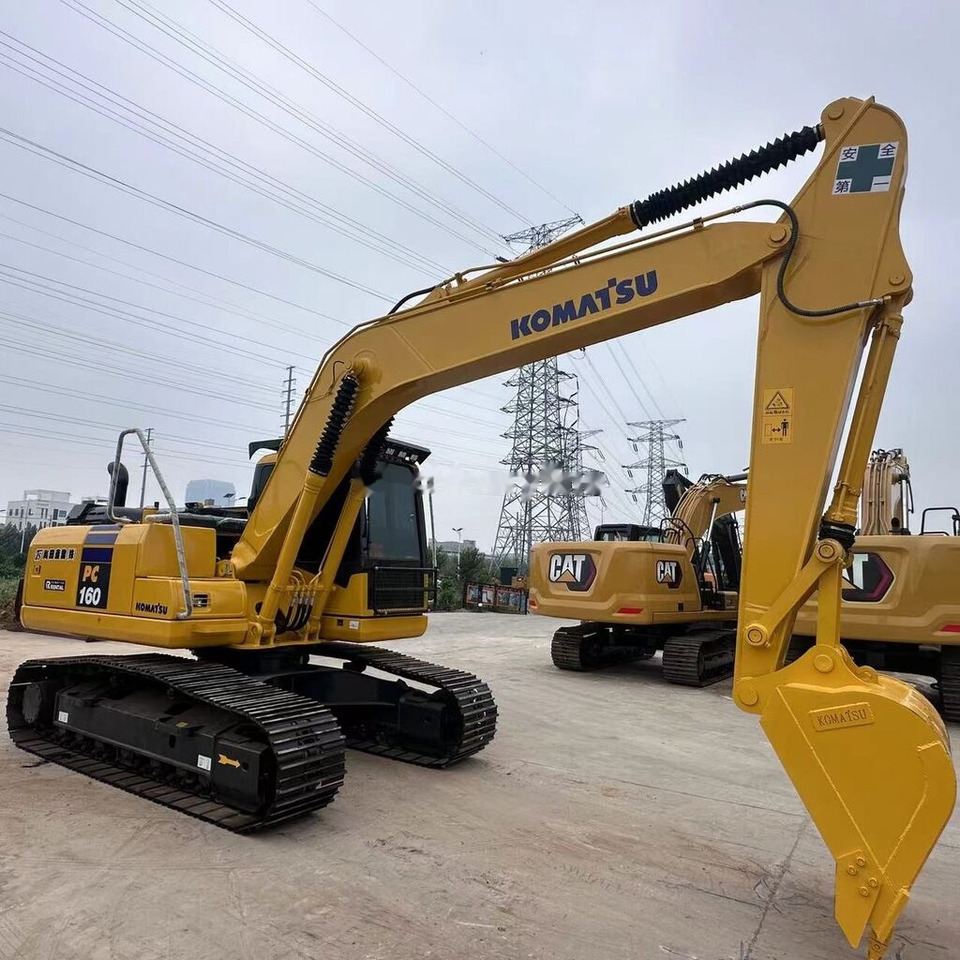 Komatsu PC160 - Vikšrinis ekskavatorius: foto 5 Komatsu PC160 - Vikšrinis ekskavatorius: foto 5