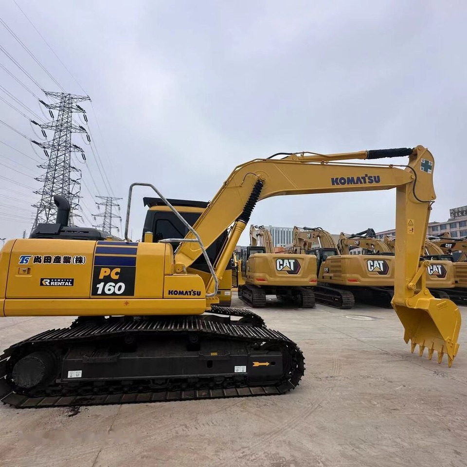 Komatsu PC160 - Vikšrinis ekskavatorius: foto 2 Komatsu PC160 - Vikšrinis ekskavatorius: foto 2