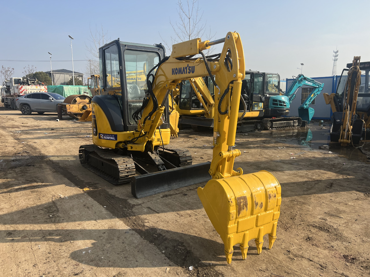 Komatsu PC30MR - Mini ekskavatorius: foto 1 Komatsu PC30MR - Mini ekskavatorius: foto 1