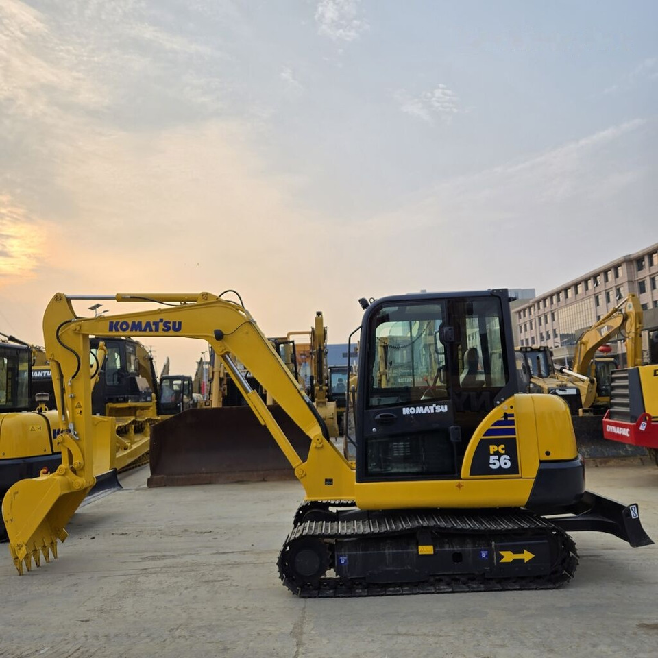 Komatsu PC56 - Mini ekskavatorius: foto 4 Komatsu PC56 - Mini ekskavatorius: foto 4