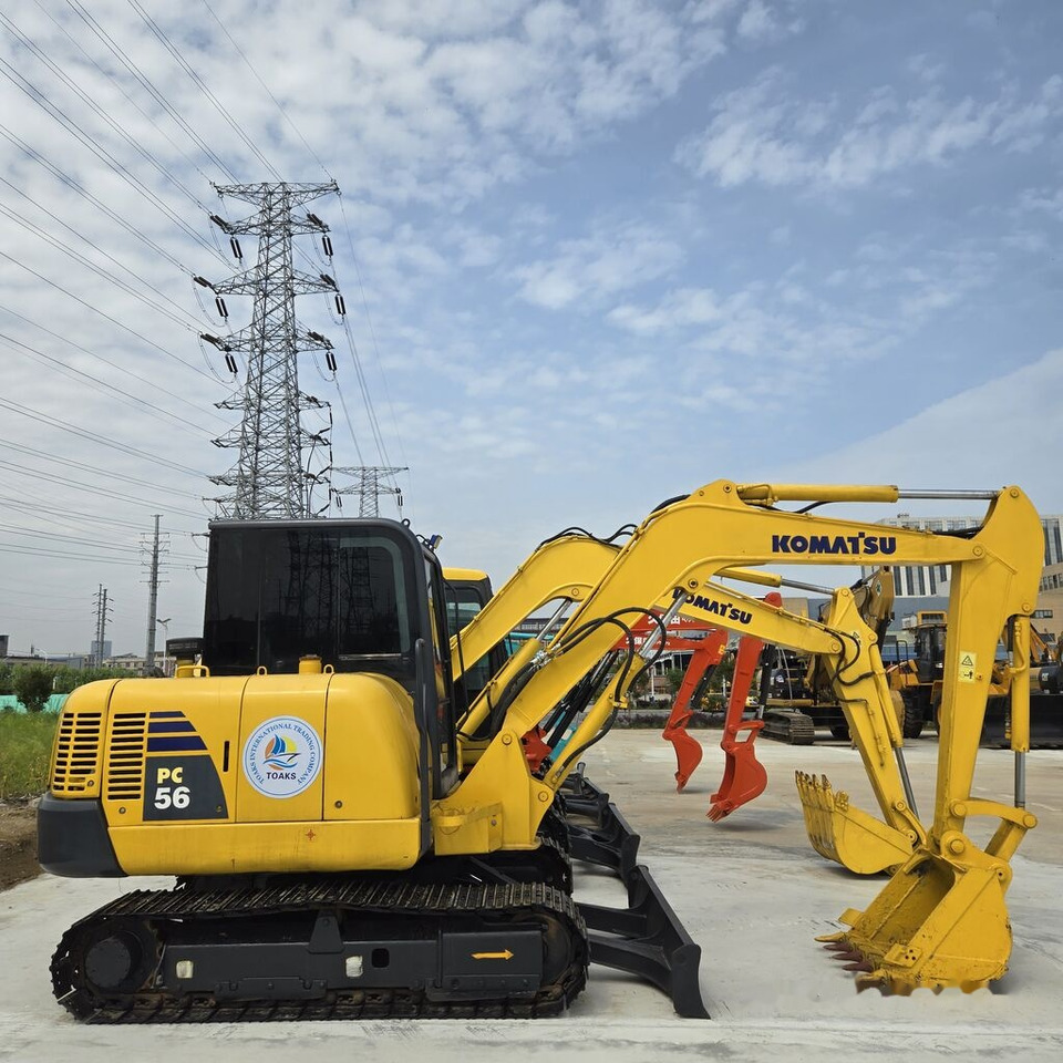 Komatsu PC56 - Mini ekskavatorius: foto 3 Komatsu PC56 - Mini ekskavatorius: foto 3