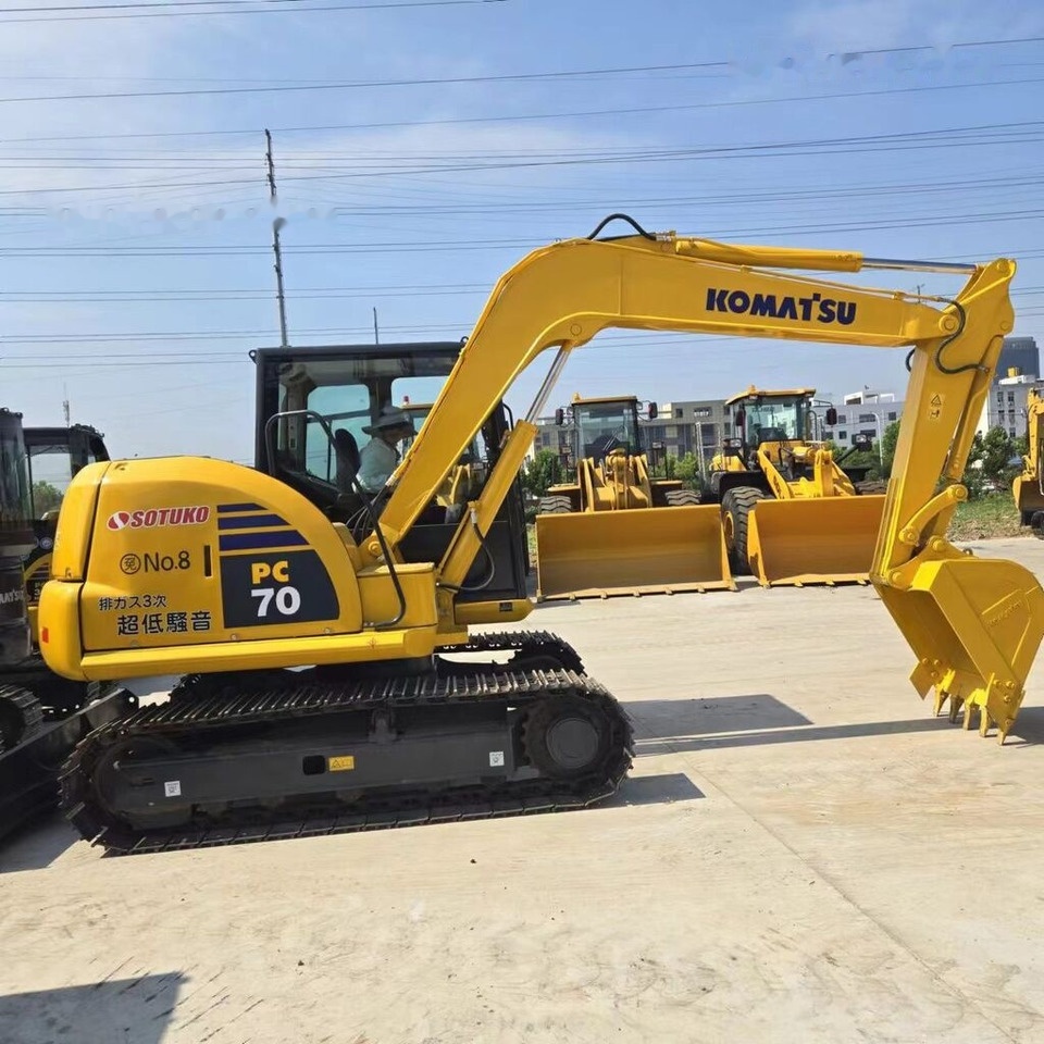Komatsu PC70-8 - Vikšrinis ekskavatorius: foto 2 Komatsu PC70-8 - Vikšrinis ekskavatorius: foto 2