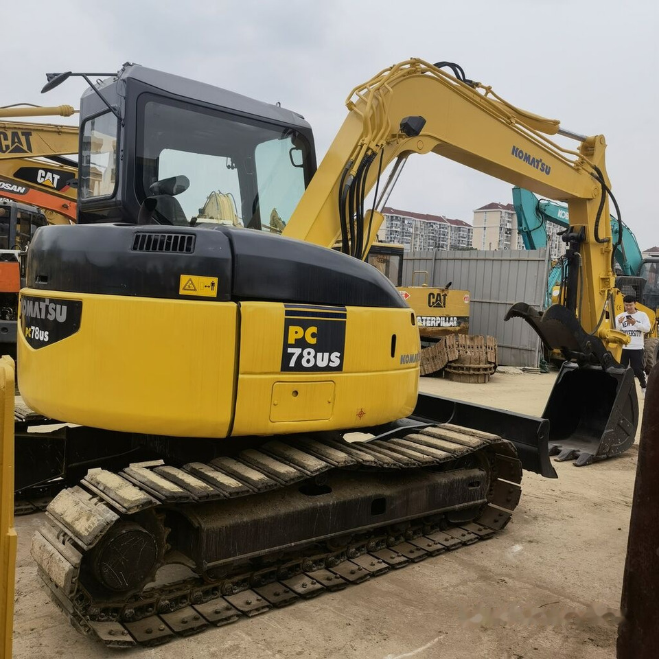 Komatsu PC78 - Mini ekskavatorius: foto 5 Komatsu PC78 - Mini ekskavatorius: foto 5