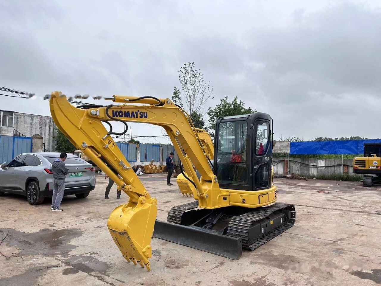 Komatsu pc55mr - Mini ekskavatorius: foto 1 Komatsu pc55mr - Mini ekskavatorius: foto 1
