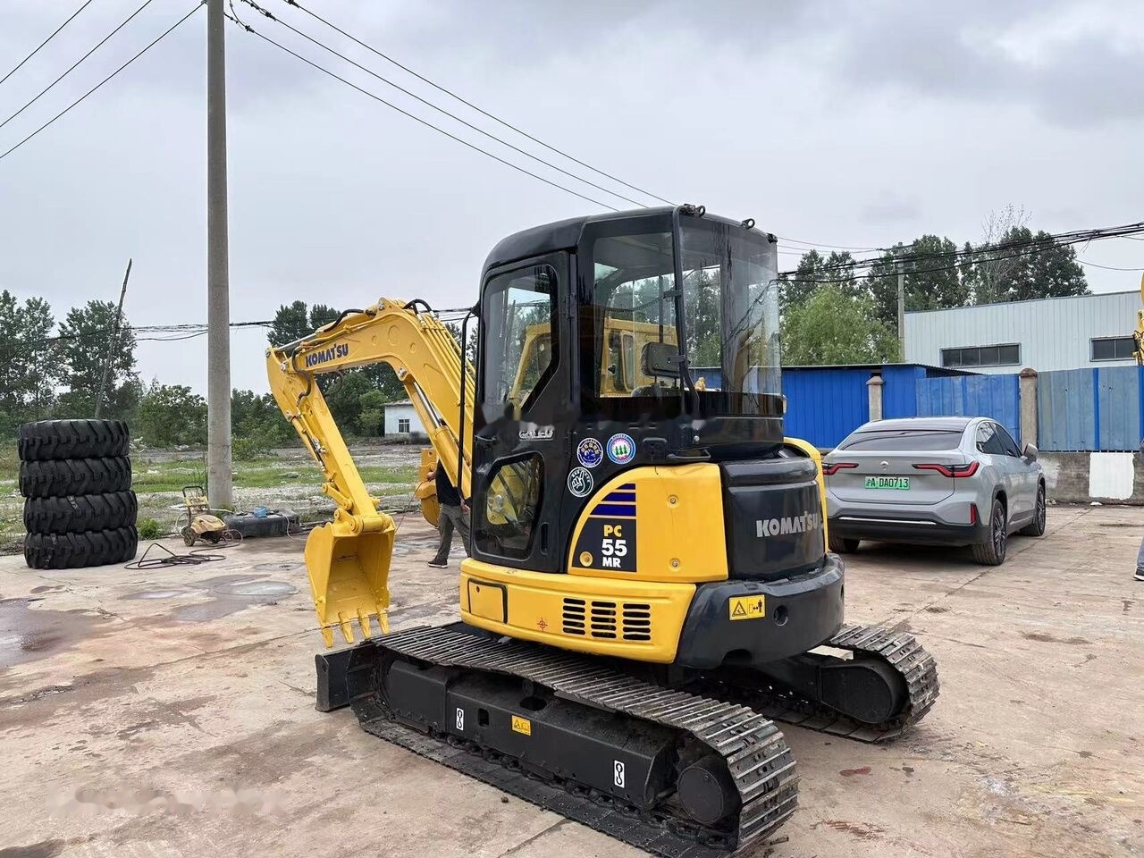 Komatsu pc55mr - Mini ekskavatorius: foto 5 Komatsu pc55mr - Mini ekskavatorius: foto 5