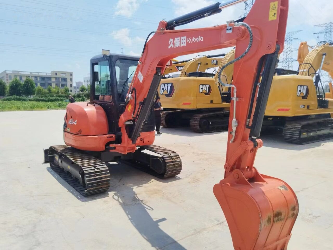 Mini ekskavatorius Kubota U55: foto 9 Mini ekskavatorius Kubota U55: foto 9