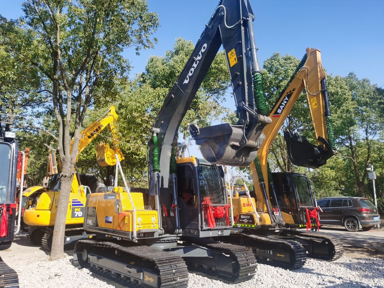 Volvo EC140DL - Vikšrinis ekskavatorius: foto 4 Volvo EC140DL - Vikšrinis ekskavatorius: foto 4