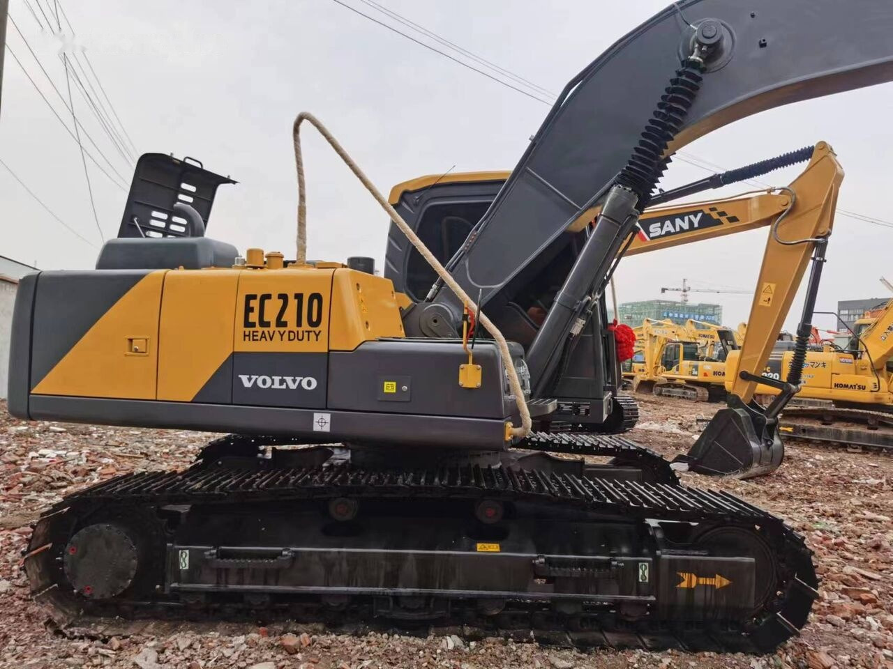 Volvo EC210 - Vikšrinis ekskavatorius: foto 1 Volvo EC210 - Vikšrinis ekskavatorius: foto 1