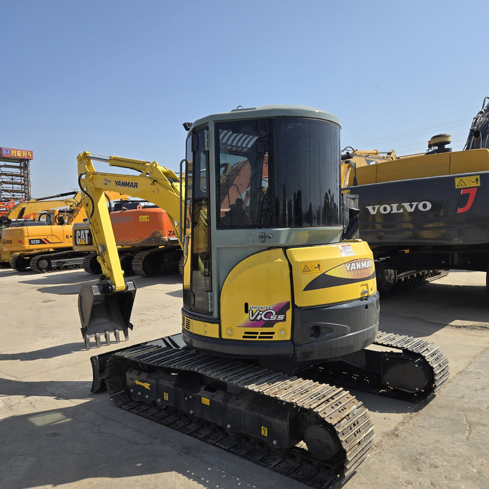 YANMAR Vio55 - Mini ekskavatorius: foto 5 YANMAR Vio55 - Mini ekskavatorius: foto 5