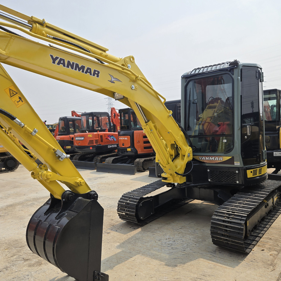 Yanmar Vio55 - Mini ekskavatorius: foto 4 Yanmar Vio55 - Mini ekskavatorius: foto 4